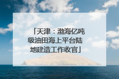 天津：渤海亿吨级油田海上平台陆地建造工作收官
